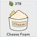 Cheese Foam