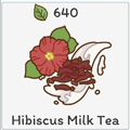 Hibiscus Milk Tea