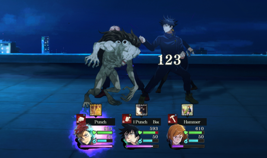 Jujutsu Kaisen Phantom Parade Tier List Gameplay Image