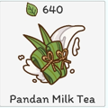 Pandan Milk Tea