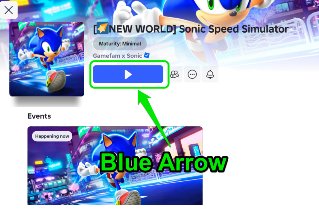 Blue Arrow Image