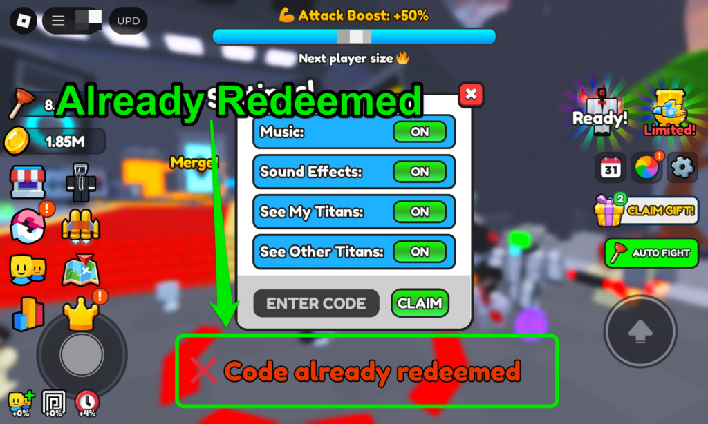 Already Redeemed