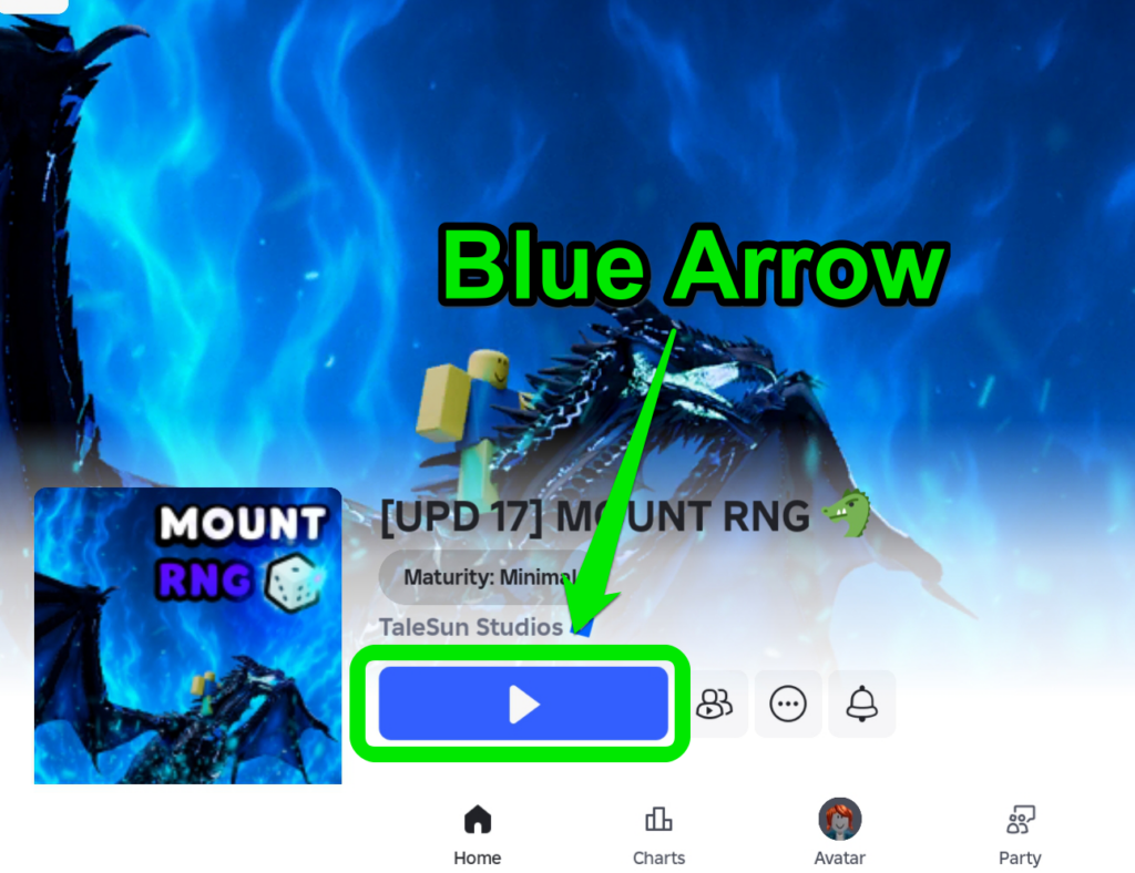 Blue Arrow Image