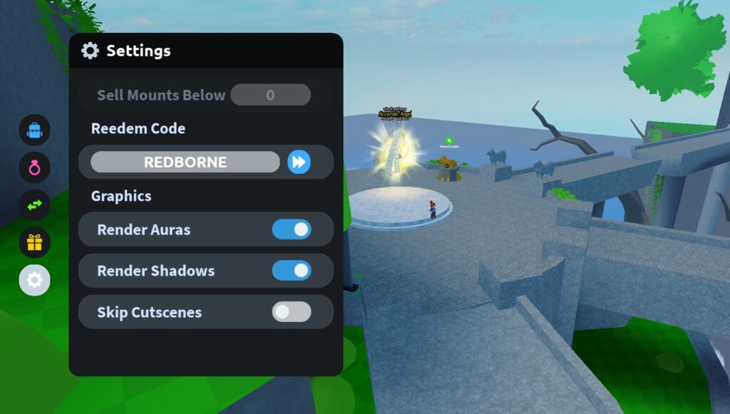 Mount RNG Codes Image