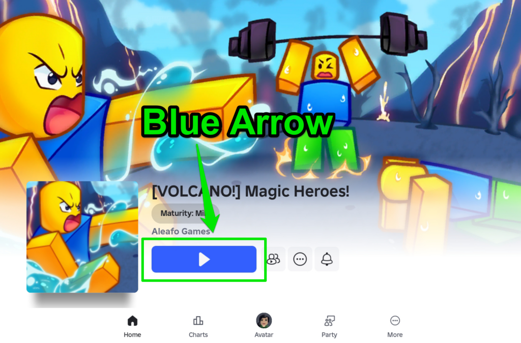 Blue Arrow