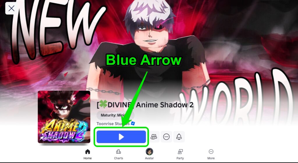 Blue Arrow Image