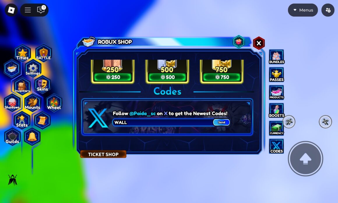 Arise Crossover Codes July 2026
