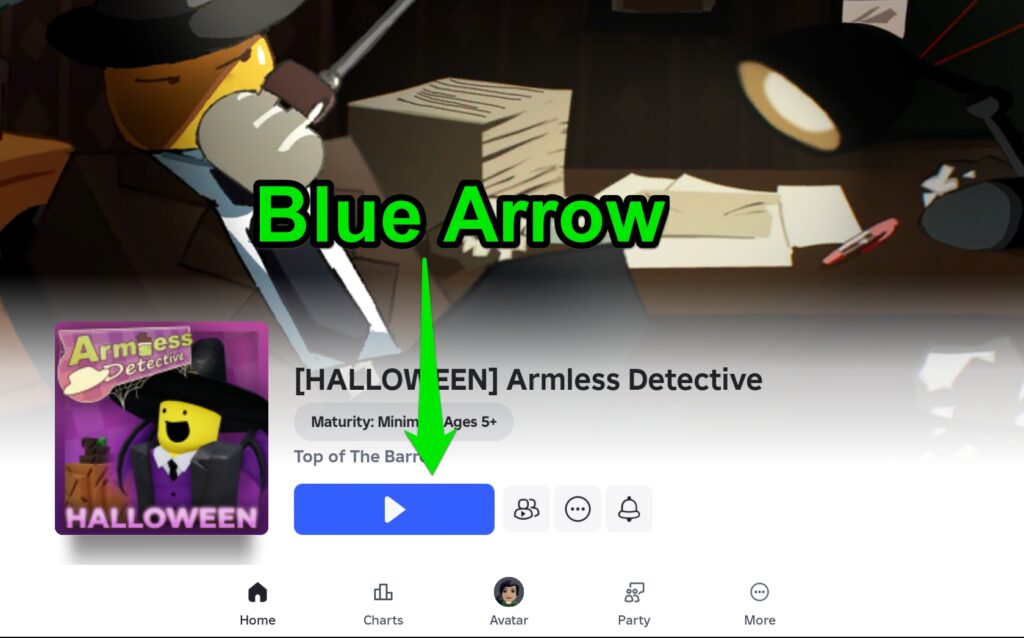 Blue Arrow