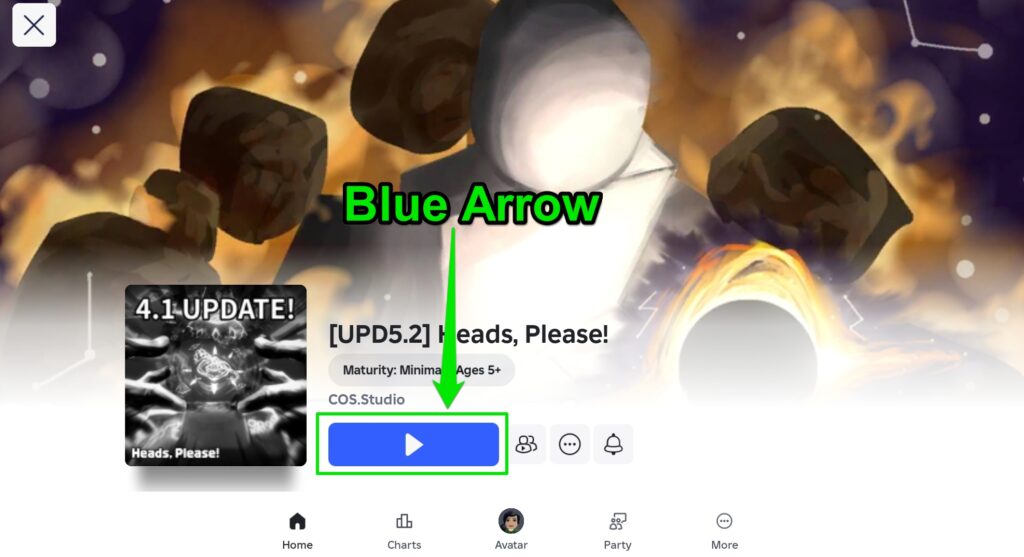 Blue Arrow