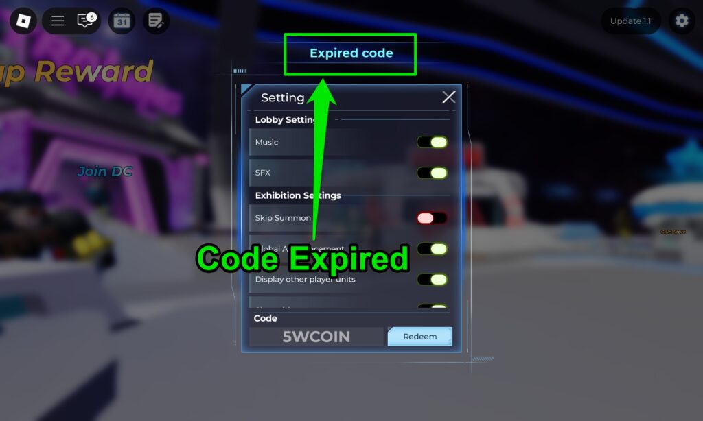 Expired Code