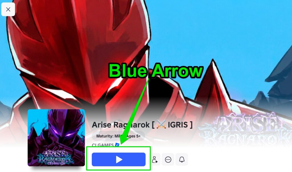 Blue Arrow