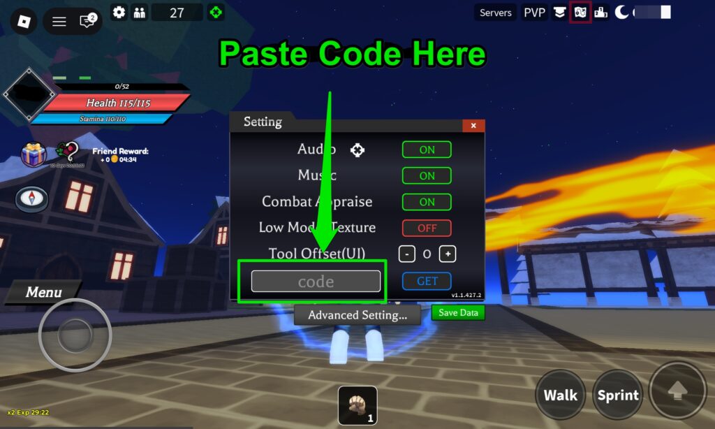 Paste Code