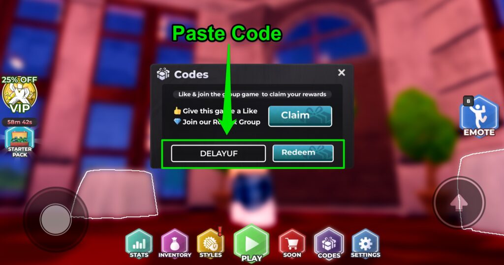 Paste Code