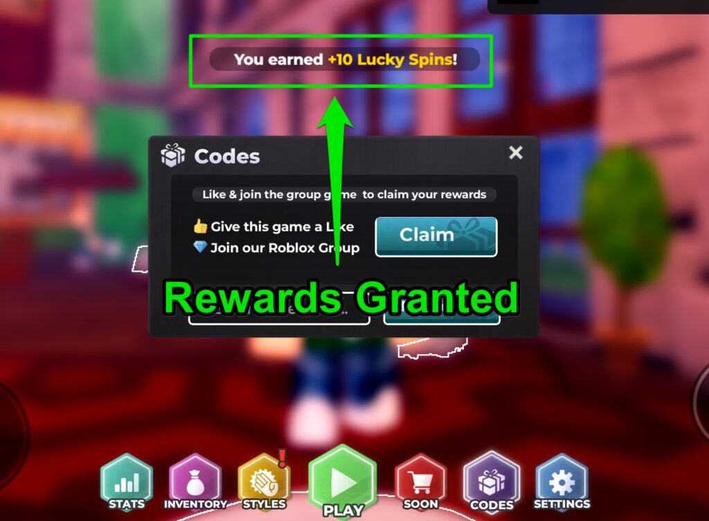 Rewards Granted