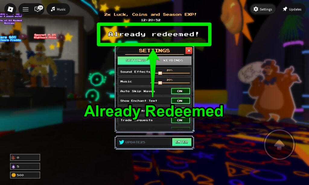 Already Redeemed