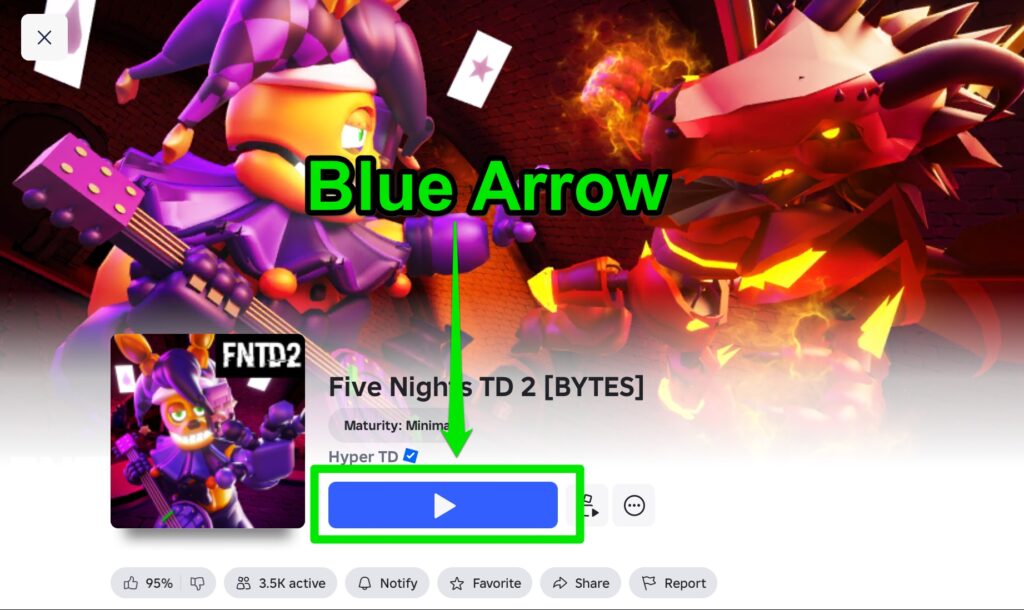 Blue Arrow
