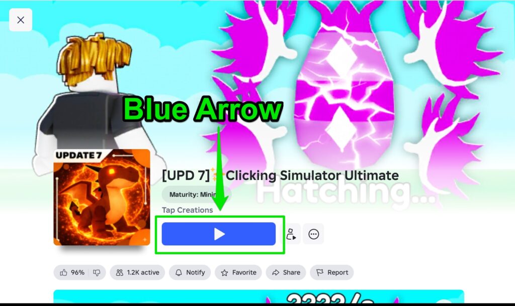 Blue Arrow