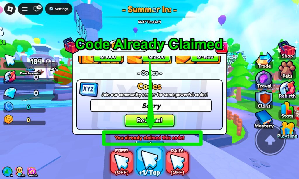 Code Claimed