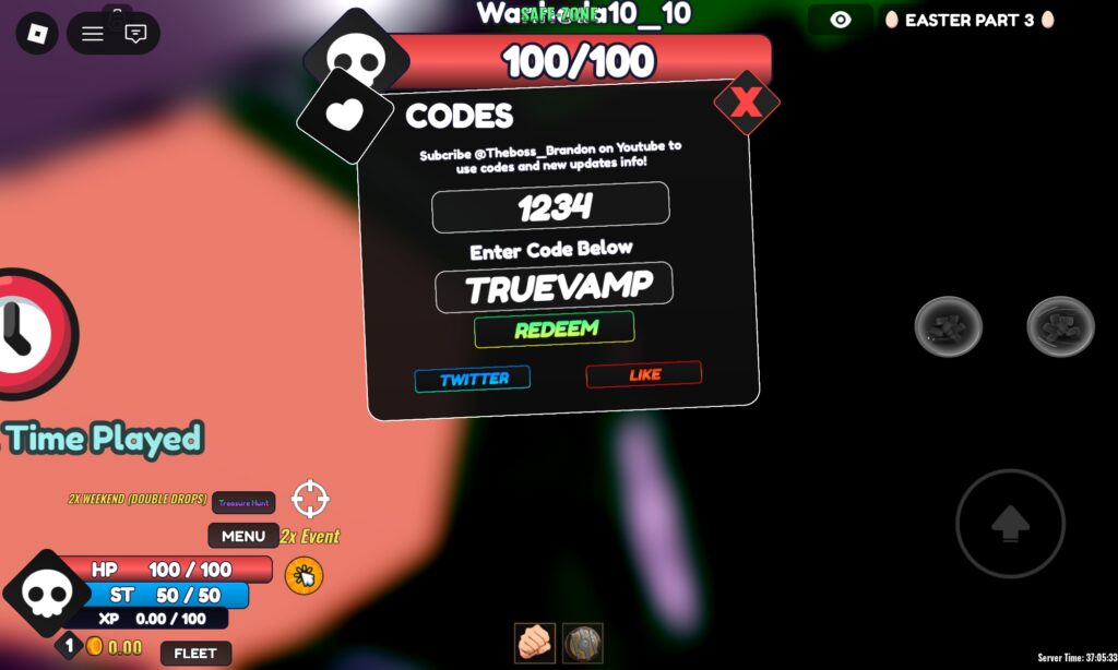 One Fruit Simulator Codes