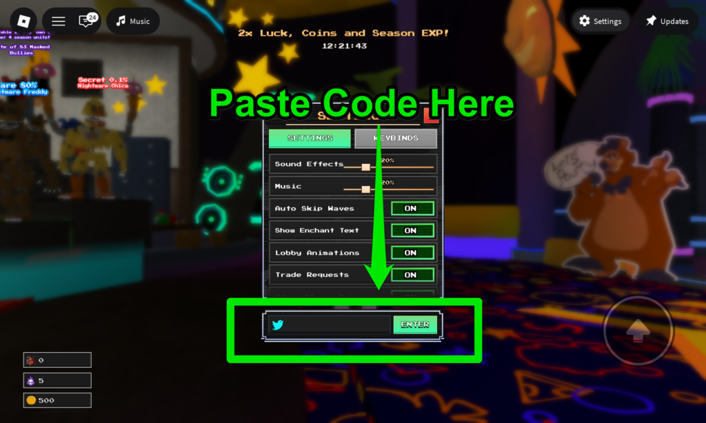 Paste Code