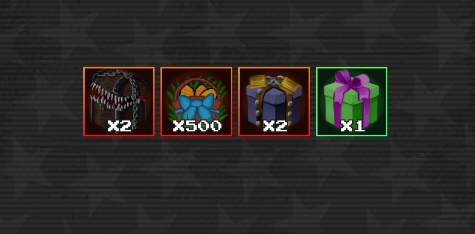 Possible Rewards