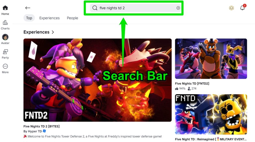 Search Bar