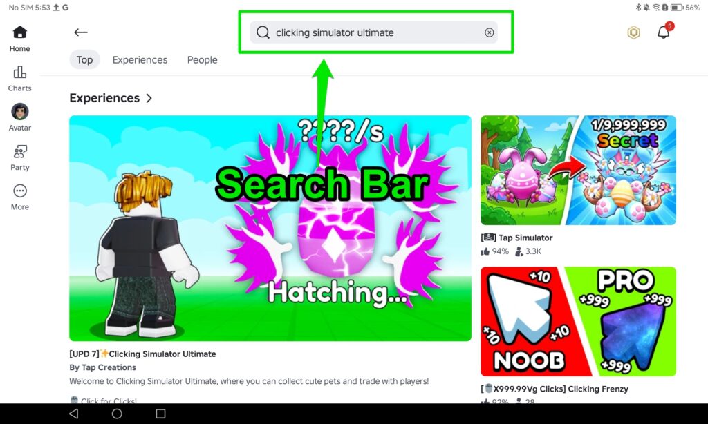 Search Bar