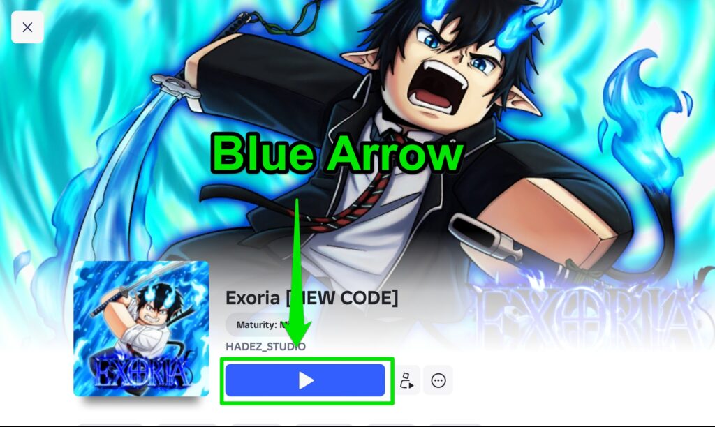 Blue Arrow