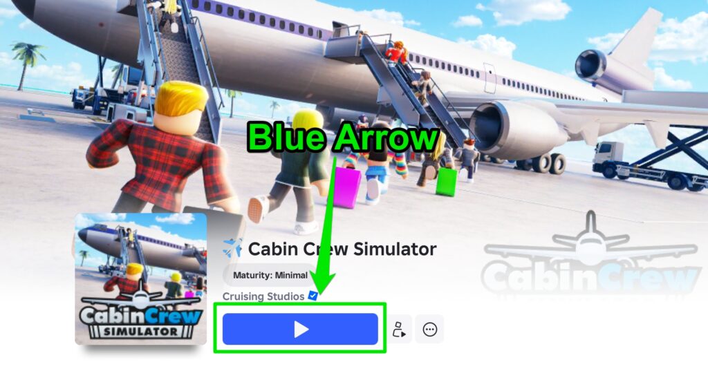 Blue Arrow
