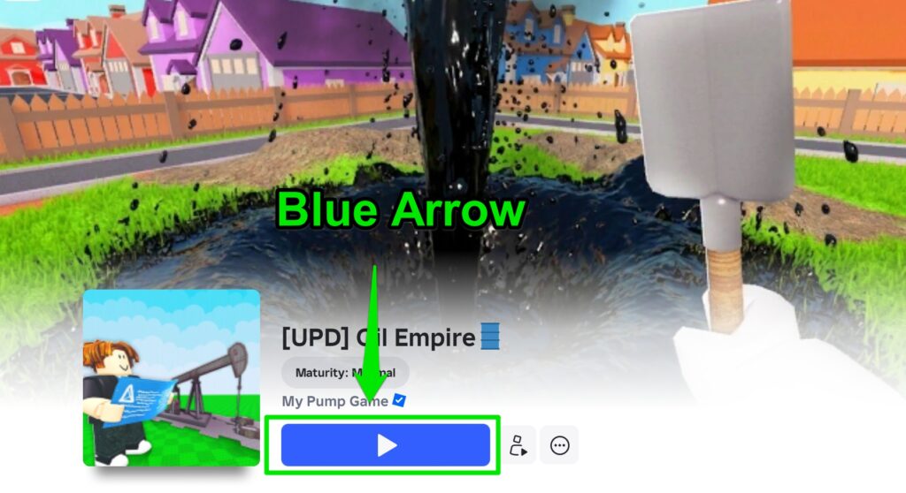 Blue Arrow